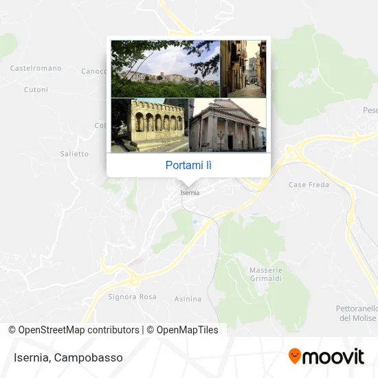 Mappa Isernia