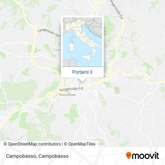 Mappa Campobasso