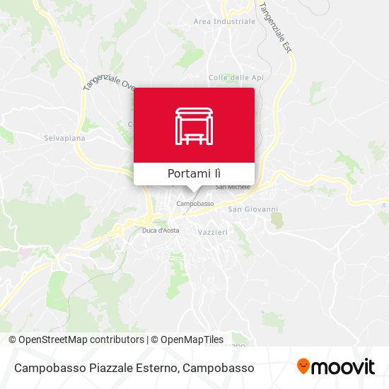 Mappa Campobasso Piazzale Esterno