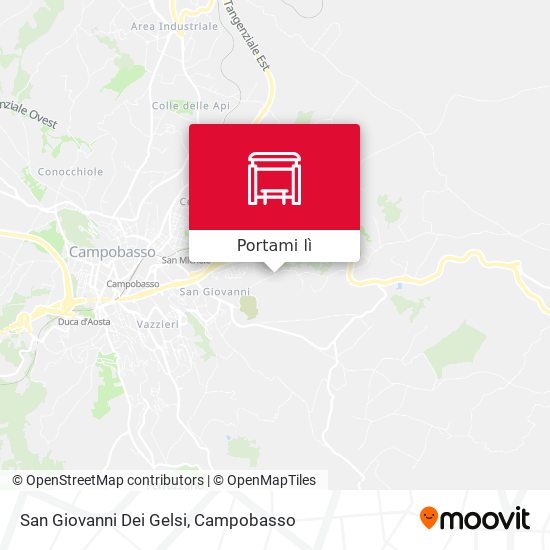 Mappa San Giovanni Dei Gelsi