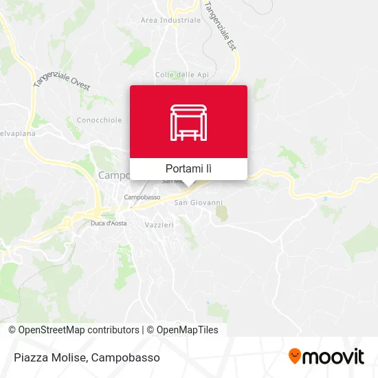 Mappa Piazza Molise
