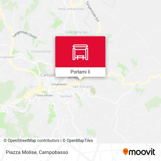 Mappa Piazza Molise