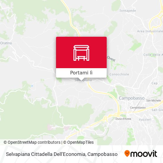 Mappa Selvapiana Cittadella Dell'Economia