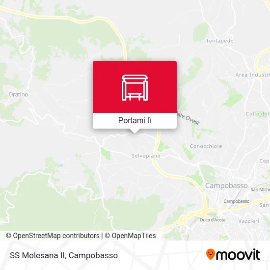 Mappa SS Molesana II