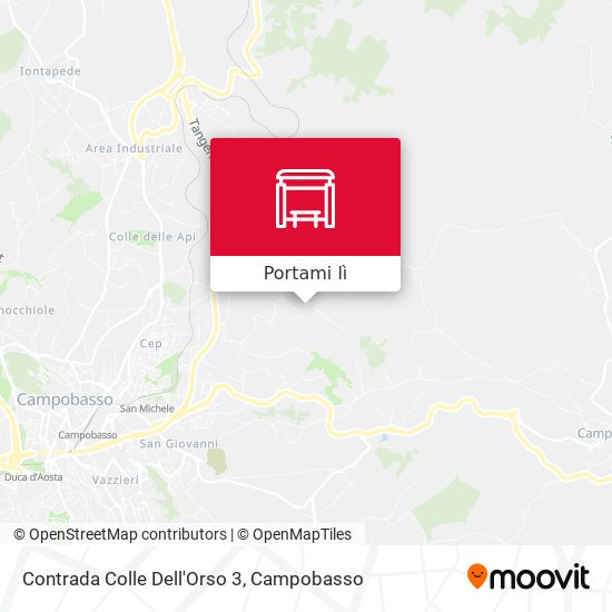 Mappa Contrada Colle Dell'Orso 3