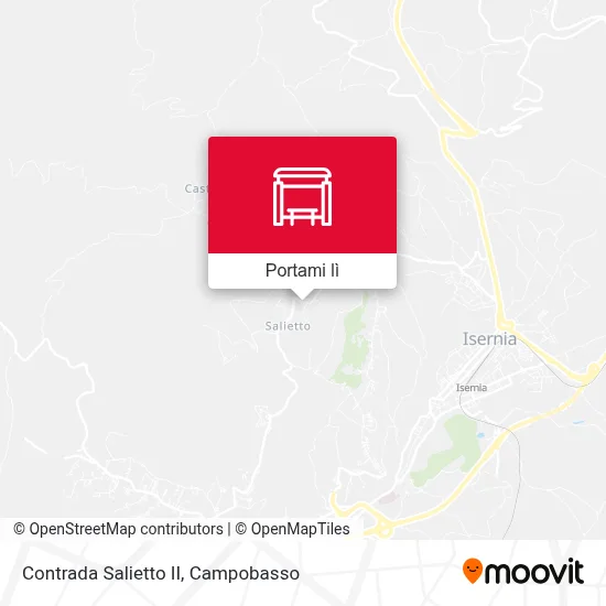 Mappa Contrada Salietto II