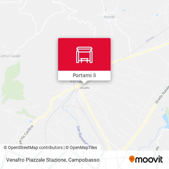 Mappa Venafro Piazzale Stazione