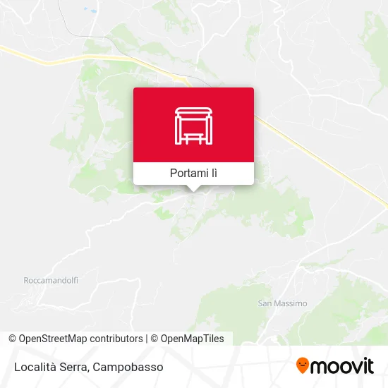 Mappa Località Serra