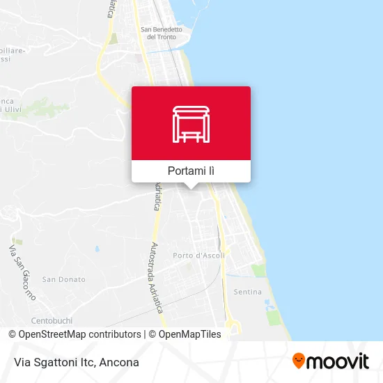 Mappa Via Sgattoni Itc