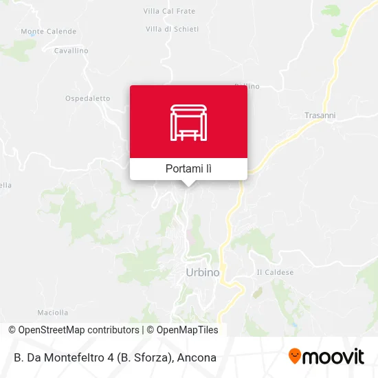Mappa B. Da Montefeltro 4 (B. Sforza)