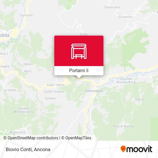 Mappa Biovio Conti