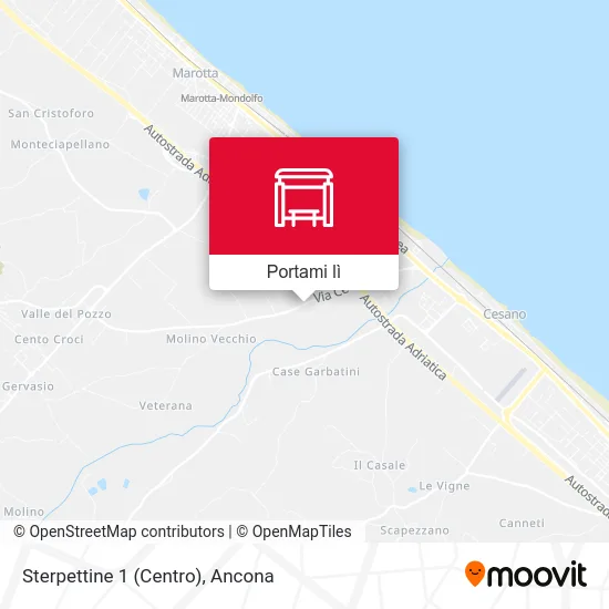 Mappa Sterpettine 1 (Centro)