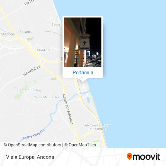 Mappa Viale Europa