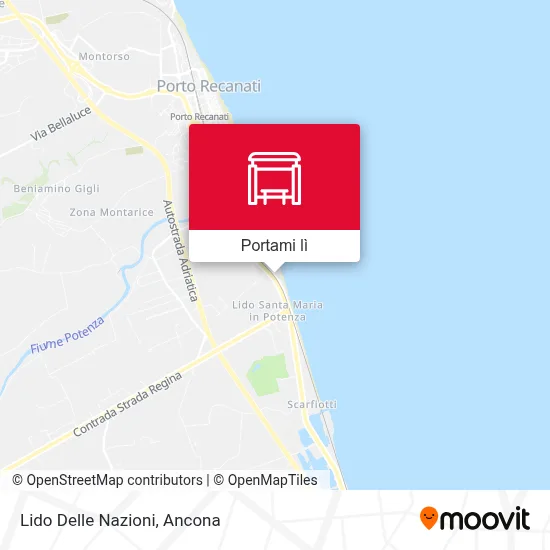 Mappa Lido Delle Nazioni
