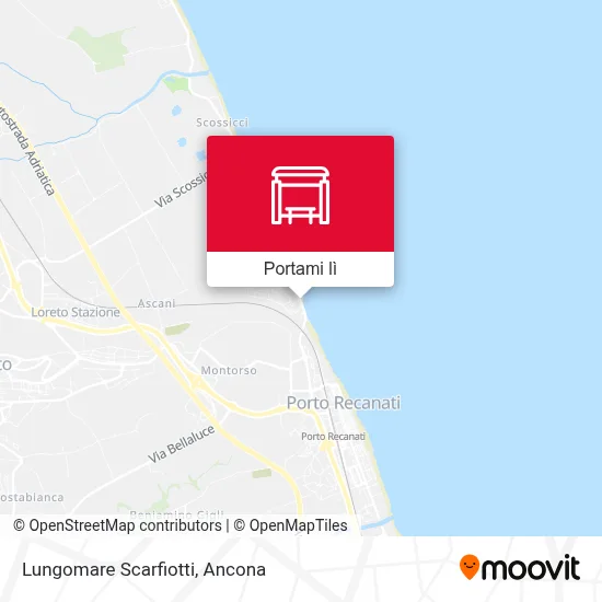 Mappa Lungomare Scarfiotti