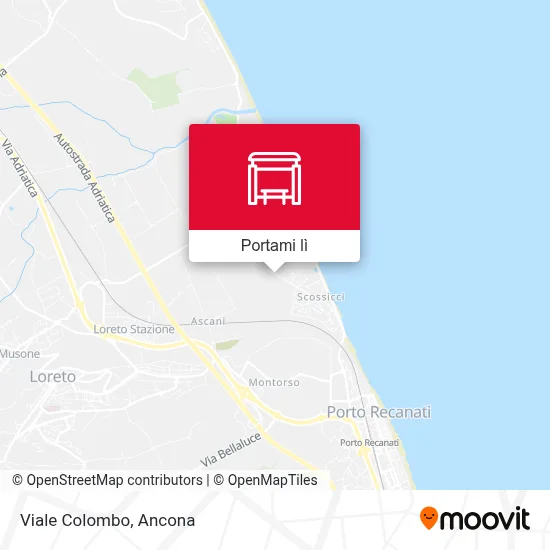 Mappa Viale Colombo