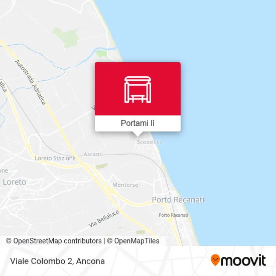 Mappa Viale Colombo 2