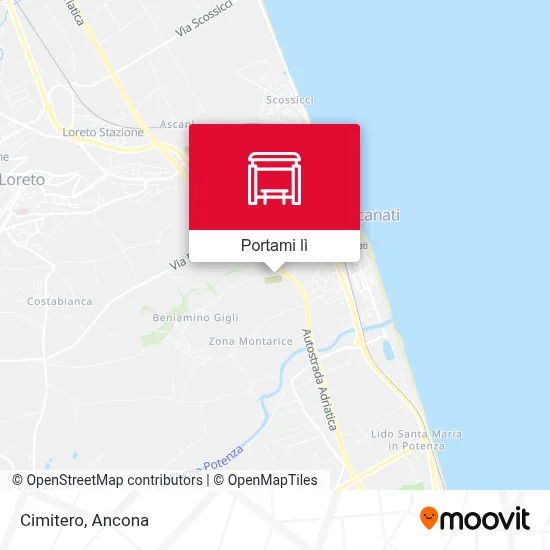 Mappa Cimitero