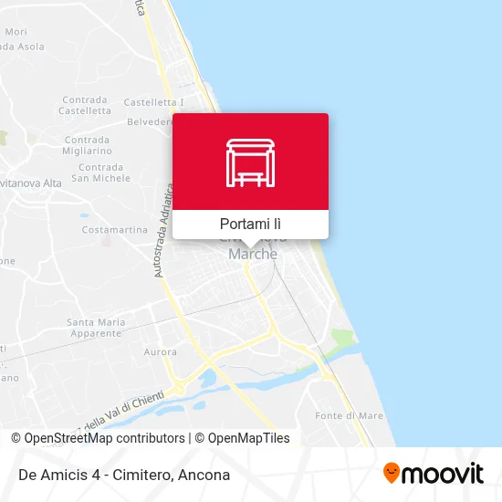 Mappa De Amicis 4 - Cimitero