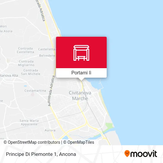 Mappa Principe Di Piemonte 1