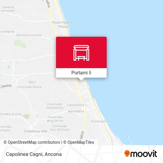 Mappa Capolinea Cagni