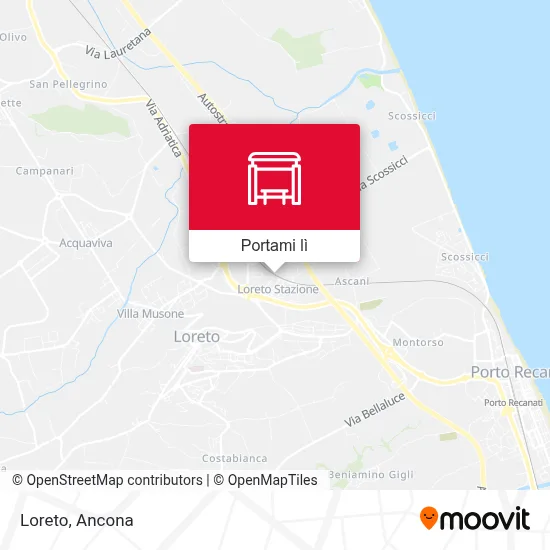 Mappa Loreto