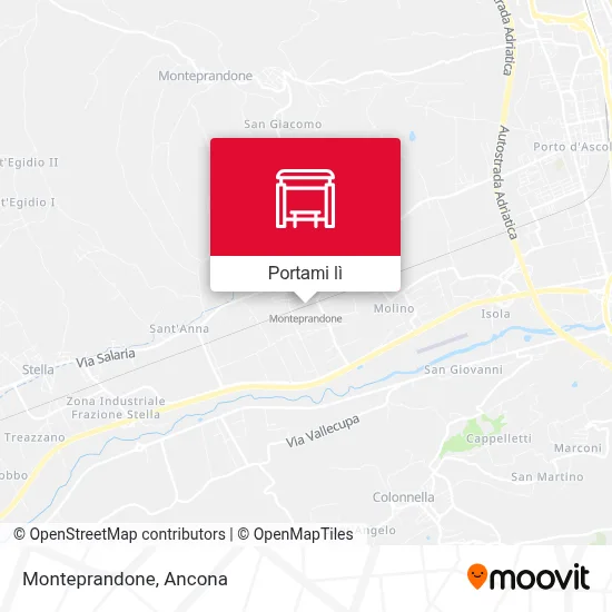 Mappa Monteprandone