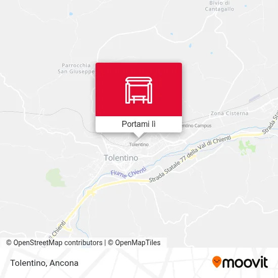 Mappa Tolentino