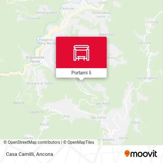 Mappa Casa Camilli