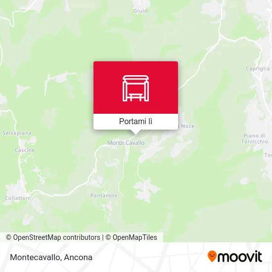 Mappa Montecavallo