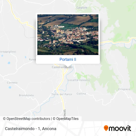 Mappa Castelraimondo - 1