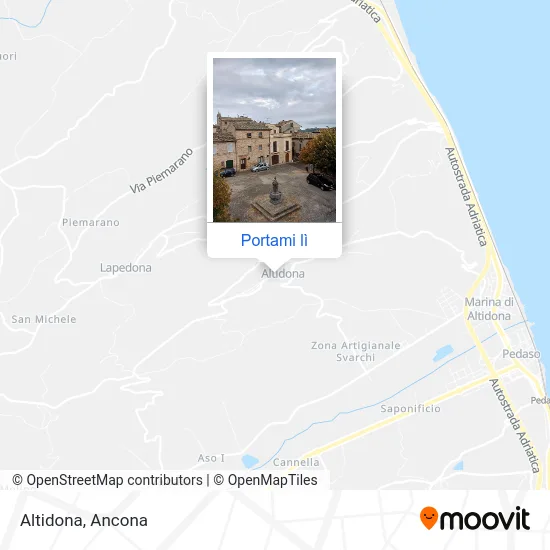 Mappa Altidona