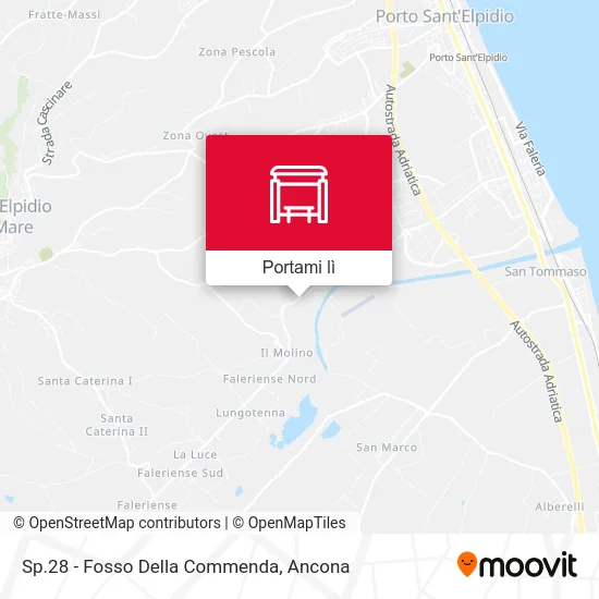 Mappa Sp.28 - Fosso Della Commenda