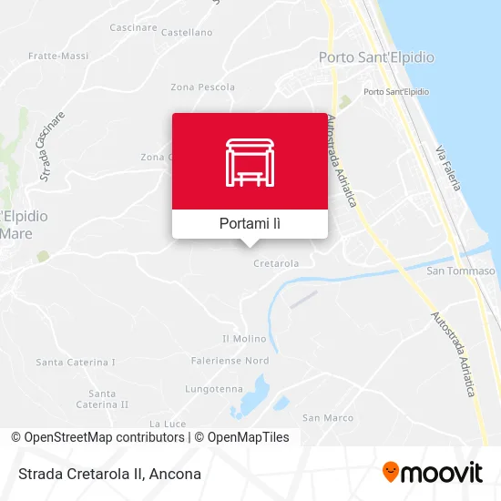 Mappa Strada Cretarola II