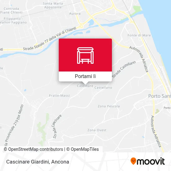 Mappa Cascinare Giardini