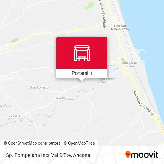 Mappa Sp. Pompeiana Incr Val D'Ete