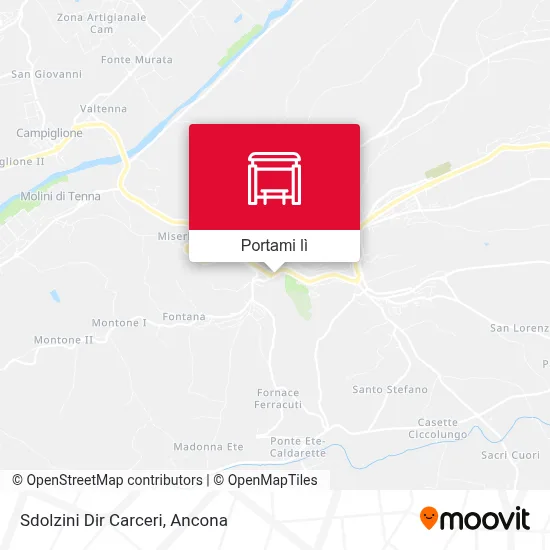 Mappa Sdolzini Dir Carceri