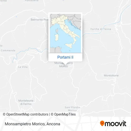 Mappa Monsampietro Morico