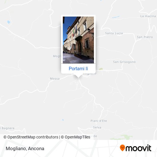 Mappa Mogliano