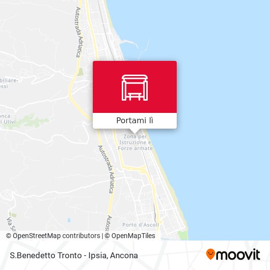 Mappa S.Benedetto Tronto - Ipsia