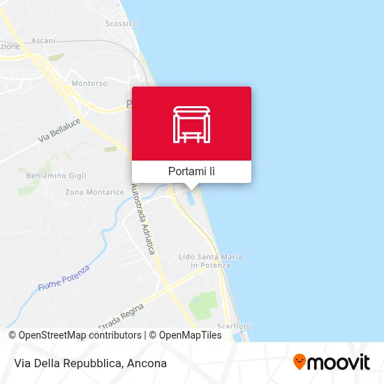 Mappa Via Della Repubblica
