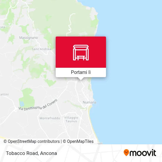 Mappa Tobacco Road