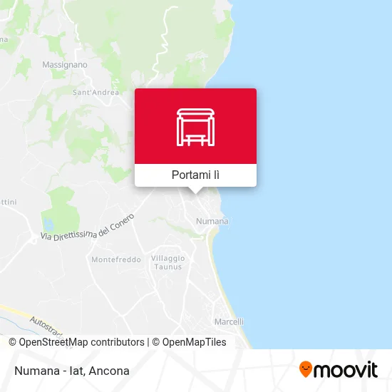Mappa Numana - Iat