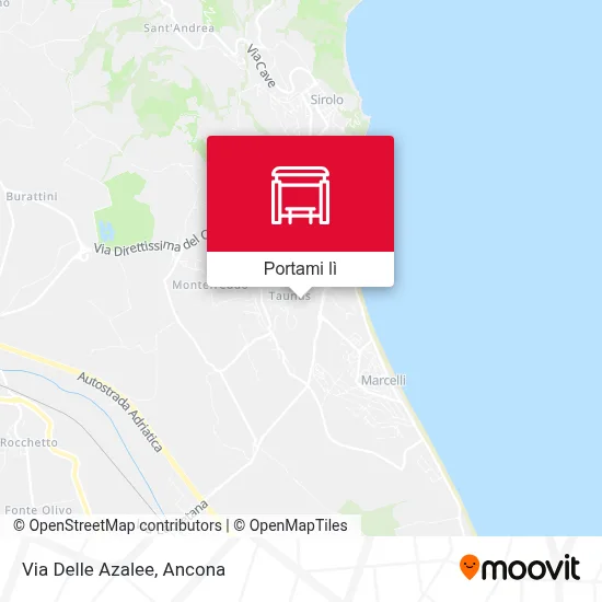 Mappa Via Delle Azalee