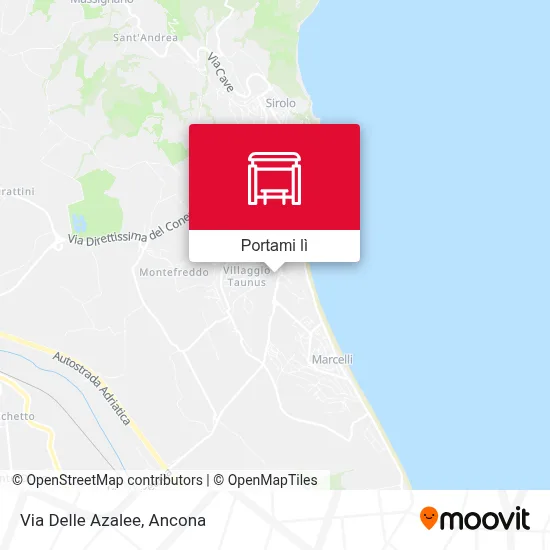 Mappa Via Delle Azalee