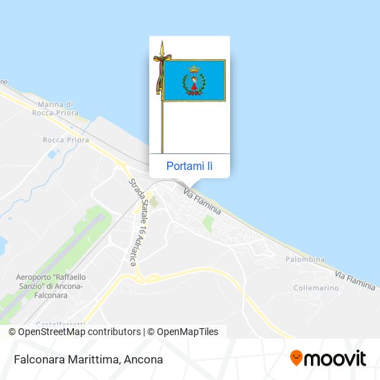 Mappa Falconara Marittima