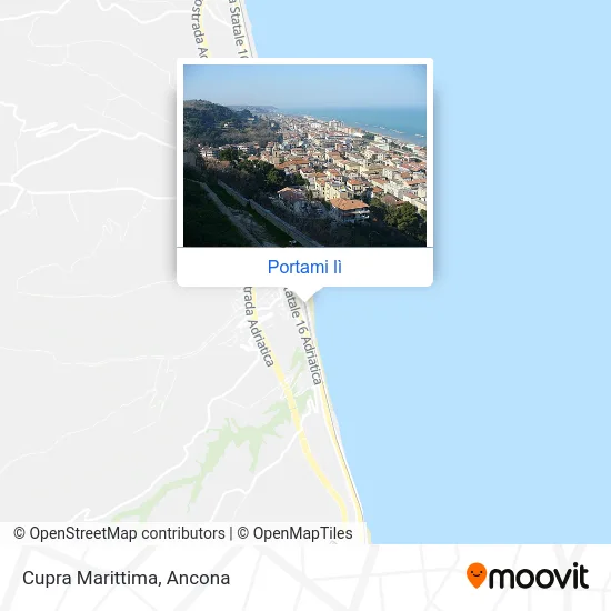 Mappa Cupra Marittima