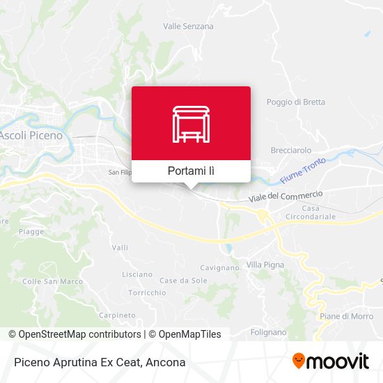 Mappa Piceno Aprutina Ex Ceat