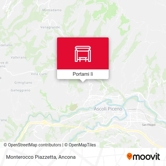 Mappa Monterocco Piazzetta