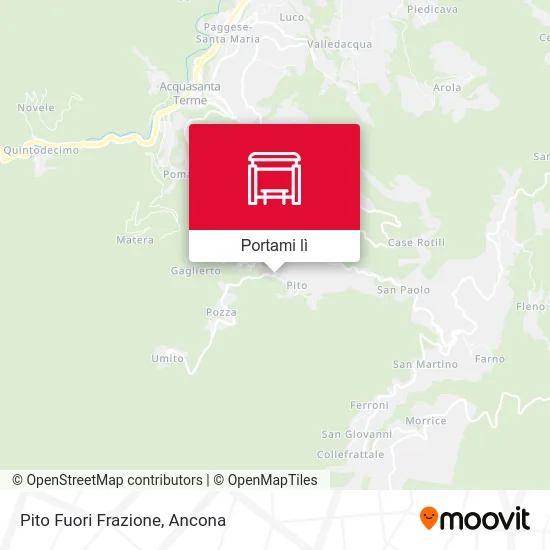 Mappa Pito Fuori Frazione